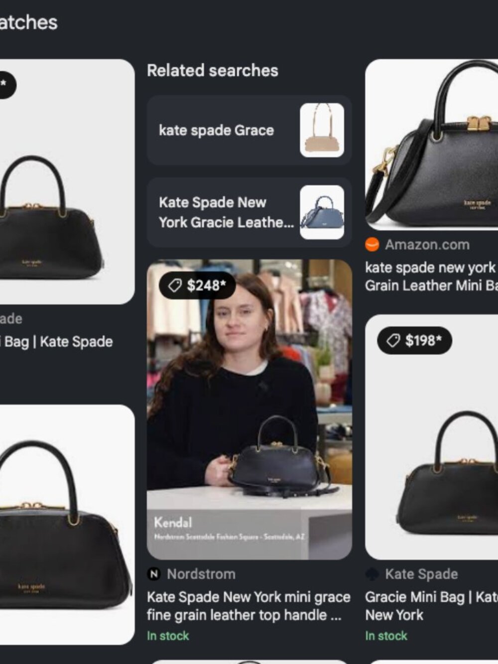 NWT Kate Spade Grace Mini East West Leather Crossbody $198 - Picture 4 of 13